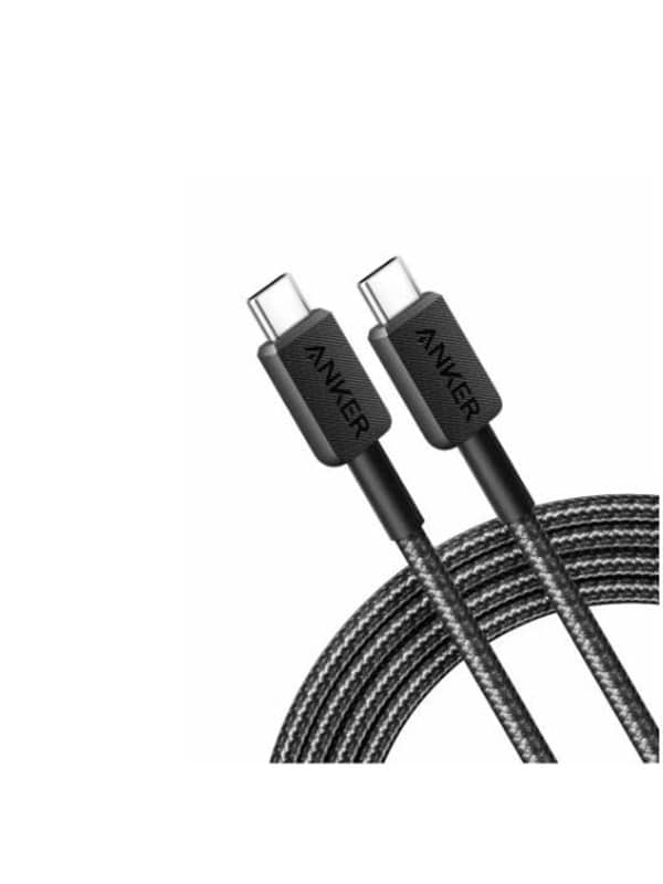 ANKER USB-C TO USB-C CABLE 3FT 240W BRAIDED | A81D5H11 BLACK